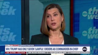 Sen. Elissa Slotkin Admits She Lied About Trump Making 'Illegal' Orders