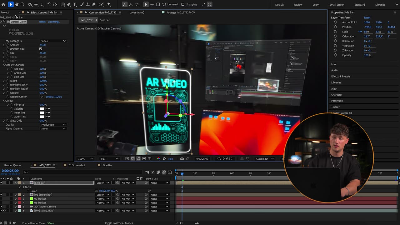 3D Tracking in After Effects: Full Beginner Tutorial