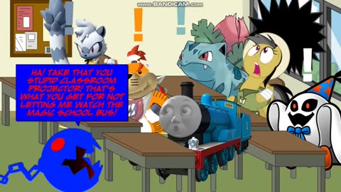 Dark Chain Chomp Throws the Classroom Projector Out the Window/Grounded