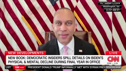 CNN's Wolf Blitzer Asks Hakeem Jeffries Point-Blank How Democrats Can Be Trusted After Biden Coverup