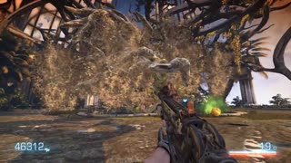 Bulletstorm - Giant plant pruned