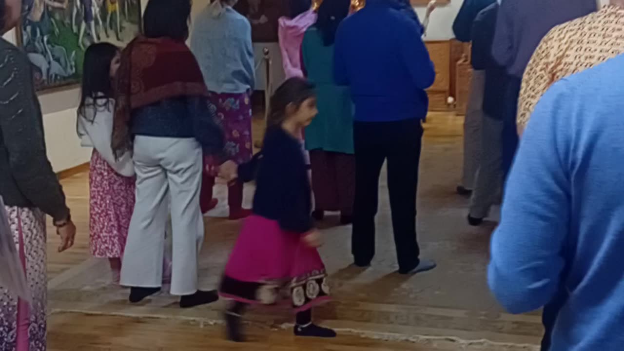 Kristo Gabriel : Kirtan @ Govinda Temple, Antwerp, Belgium