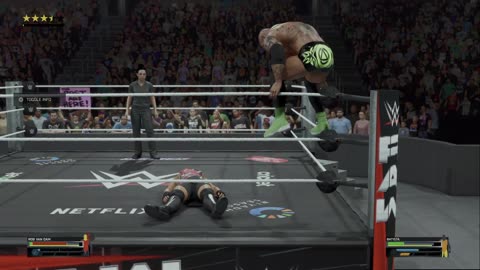 wwe 2k25 333 universe Rob Van Dam VS Batista