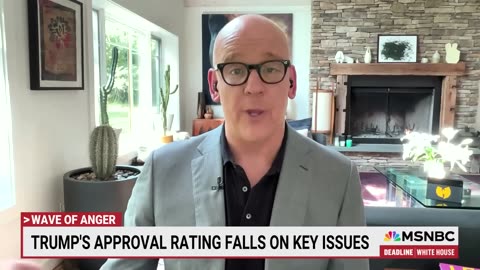 he bottom has fallen out': Trump's approval rating falls on issues that got him elected