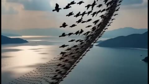 A rare and mesmerizing natural ballet