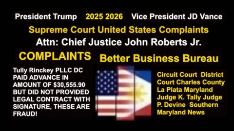 Tully Rinckey PLLC / Manila Bulletin / Newsmax Greg Kelly Reports / President Trump