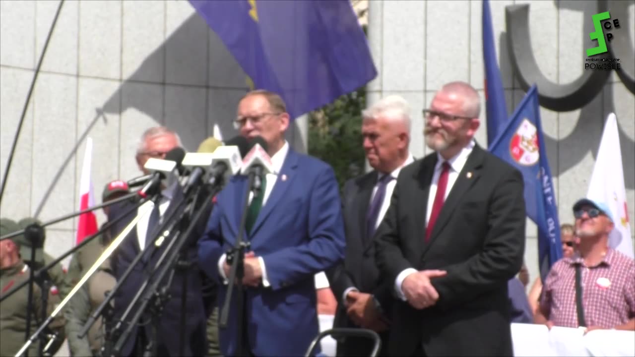 Roman FRITZ: Konferencja Prasowa pod Sejmem 23.07.2025