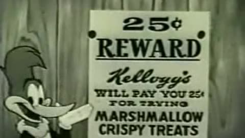 Commercial - Kellogg's Rice Krispies w Woody Woodpecker (Rice Krispies Treats)