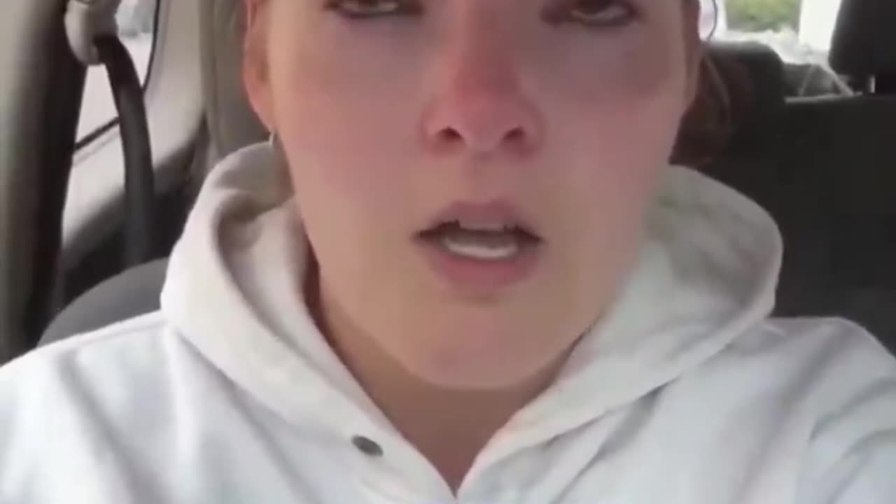 German woman in tears because she was moIested by a "black man" in a park.