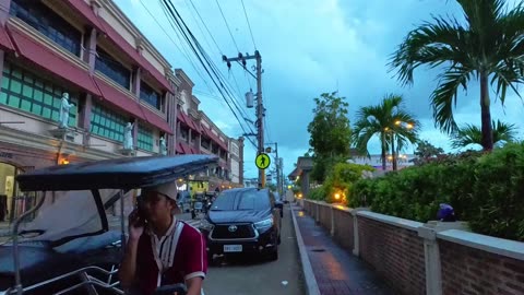 Twilight + Rain on Del Pilar Street in Cabanatuan City, Nueva Ecija, Philippines