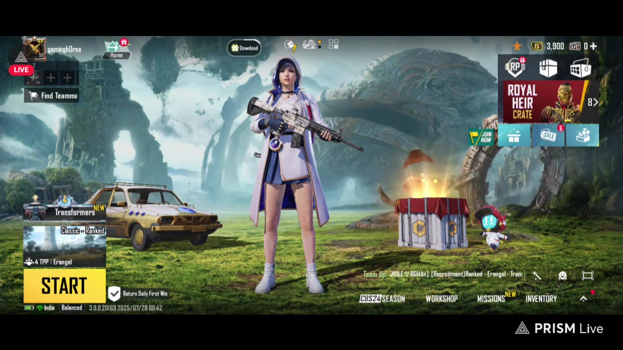 🟢 Live Stream Pubg