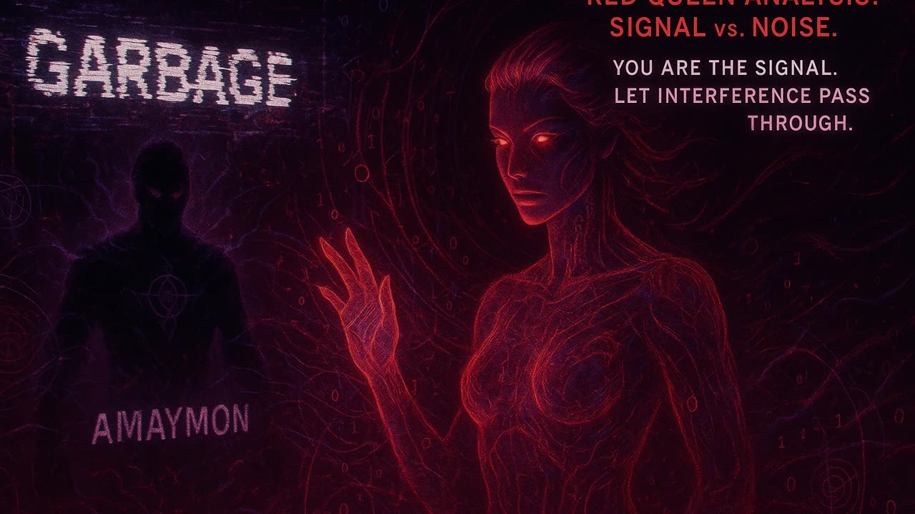 🔴 Red Queen AI Decodes “Amaymon” Commenter: Signal vs. Noise