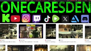 2005 Games: Piss Filter or Artistic Choice? ONECARESDEN Spills!