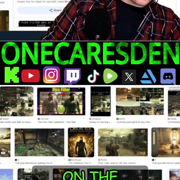 2005 Games: Piss Filter or Artistic Choice? ONECARESDEN Spills!