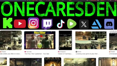 2005 Games: Piss Filter or Artistic Choice? ONECARESDEN Spills!