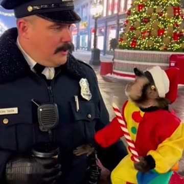 The Christmas Copycat Monkey