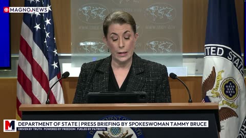 🇺🇸 Department of State | Press Briefing by Spokeswoman Tammy Bruce [July 10, 2025]