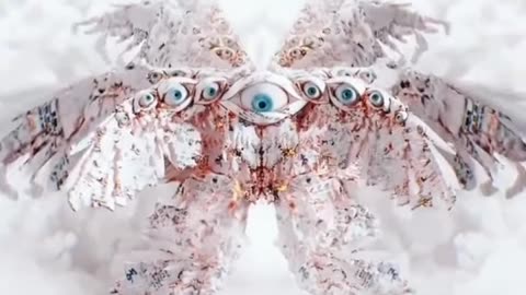 Visual representation of Angels as described in Isaiah 6:2 and Ezekiel 1:5