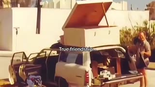 Two friends met at a bar 40 years ago, wrote the date on a dollar bill