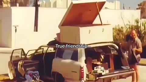 Two friends met at a bar 40 years ago, wrote the date on a dollar bill