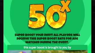 Atlas Earth | Earn Even More Rent During The Super Boost Event | Watch Ads To Boost Your Income