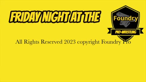 Friday Night at the Foundry Ep. 15