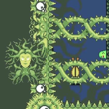 I made new attacks for my Indie game's boss!? #retro #pixelart #gamedev #mrstretch