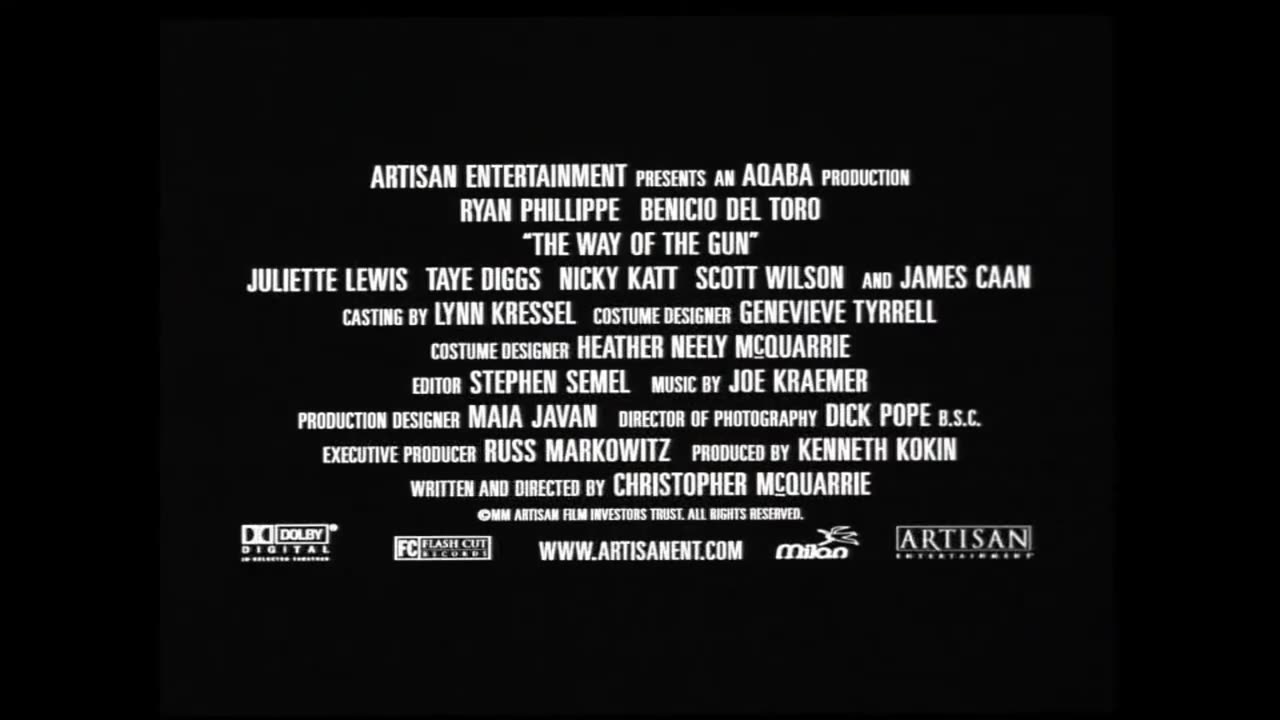 The Way Of The Gun (2000 film)