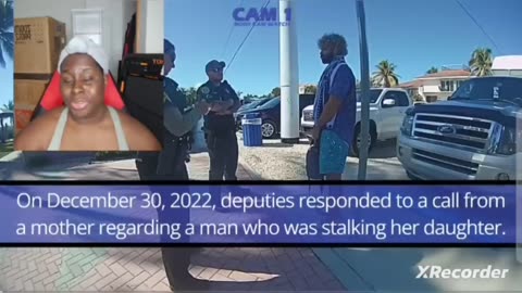 Dangerous Stalker tracks woman on a family vacation: COP Cam