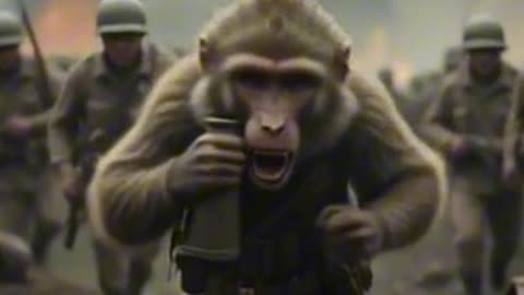 The War Hero Baboon Who Stood for a Nation