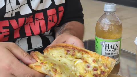 Stew Leonard's Egg Bacon Breakfast Pizza Taste Test The Fast-Food Restaurant & Dessert Review Guys