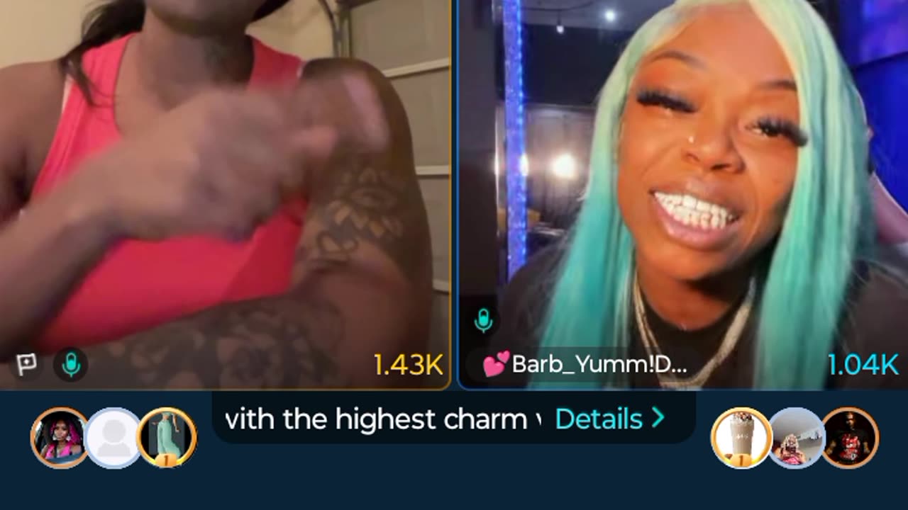 Sue Woo and Yummy going at it