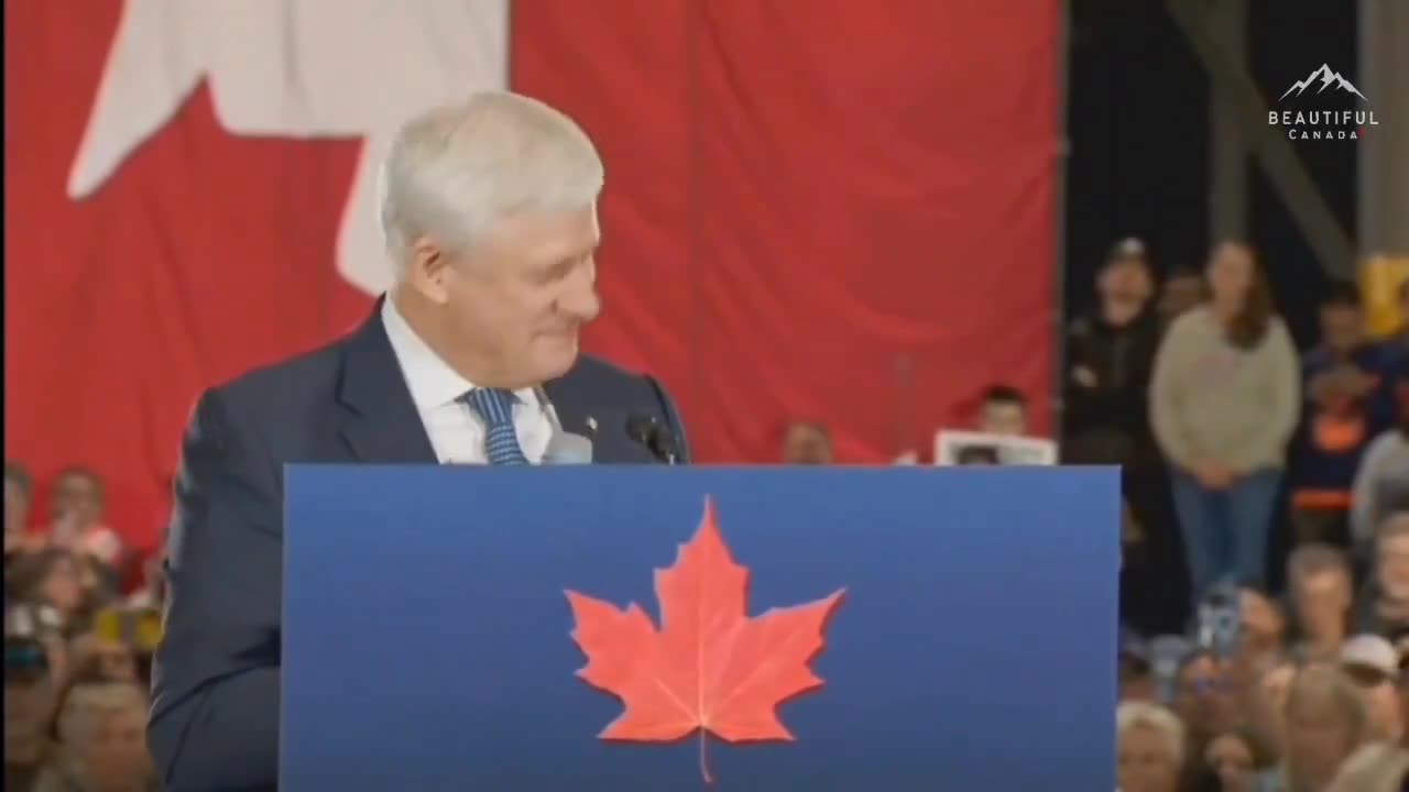 I say that as the guy that actually did lead Canada through the global financial crisis