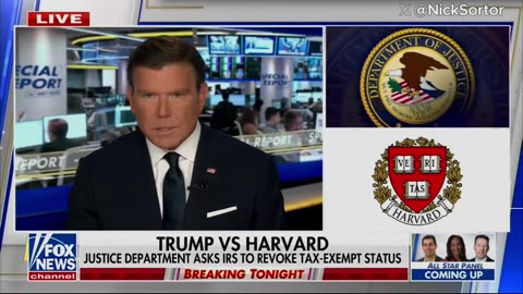 Trump DOJ Officially Calls on IRS to Yank Harvard's Tax-Exempt Status