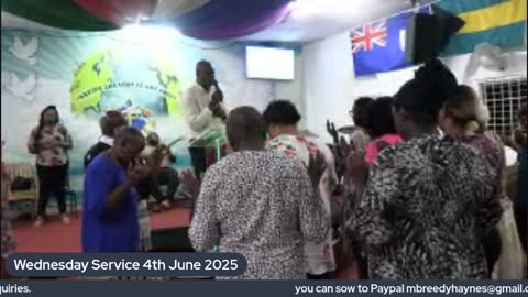 Wednesday Service 4th June 2025