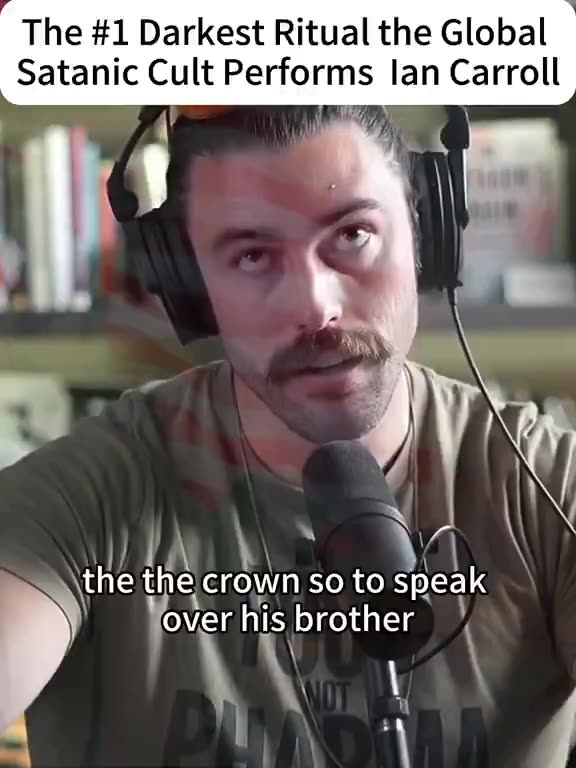 Ian Carroll on the Dark Ritual that the Satanic Globalist cult performs