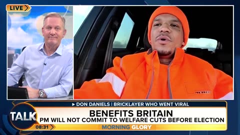 Viral UK bricklayer reacts to his TIKTOK video about Rachel Reeves’s Budget going viral.