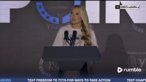 Erika Kirk: The Lord is calling you to rise… do not be afraid.