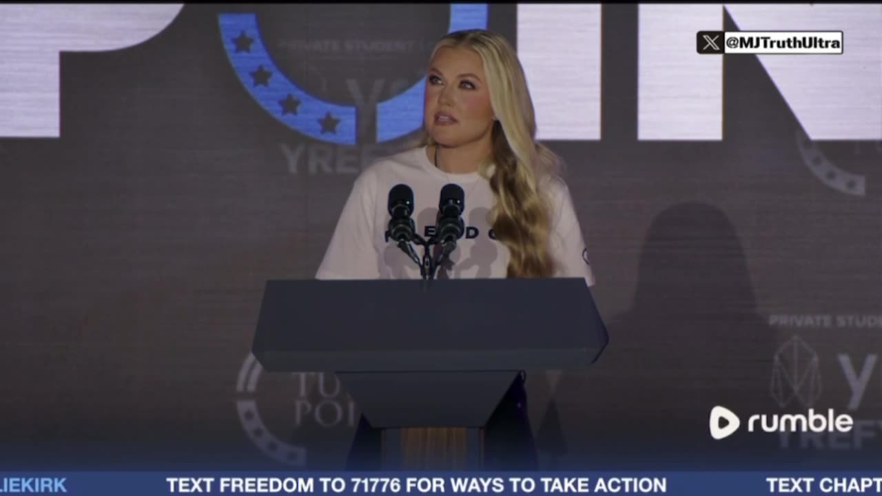 Erika Kirk: The Lord is calling you to rise… do not be afraid.