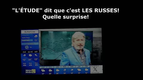 Rions un peu. MÉTÉOMÉDIA se ridiculise ENCORE avec la peur et la désinformation.