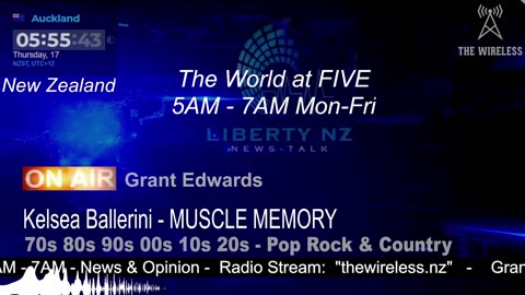 The World at FIVE 17th July 25 - 5AM-7AM Grant Edwards
