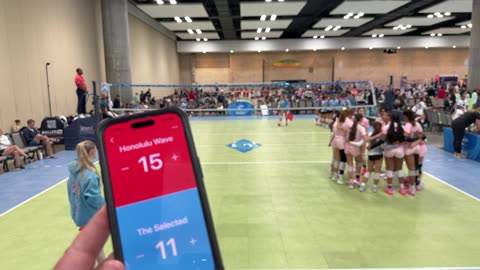 2026 AAU Trans-Pacific Championship - Pool Play Day 1: vs Honolulu Wave - Set 1 of 2