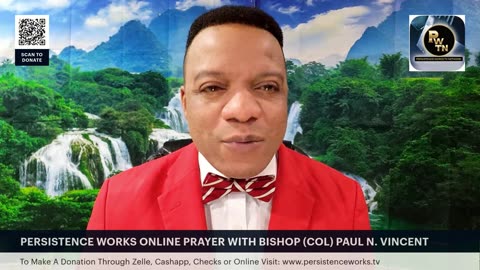 WATCH: PERSISTENCE WORKS ONLINE PRAYER