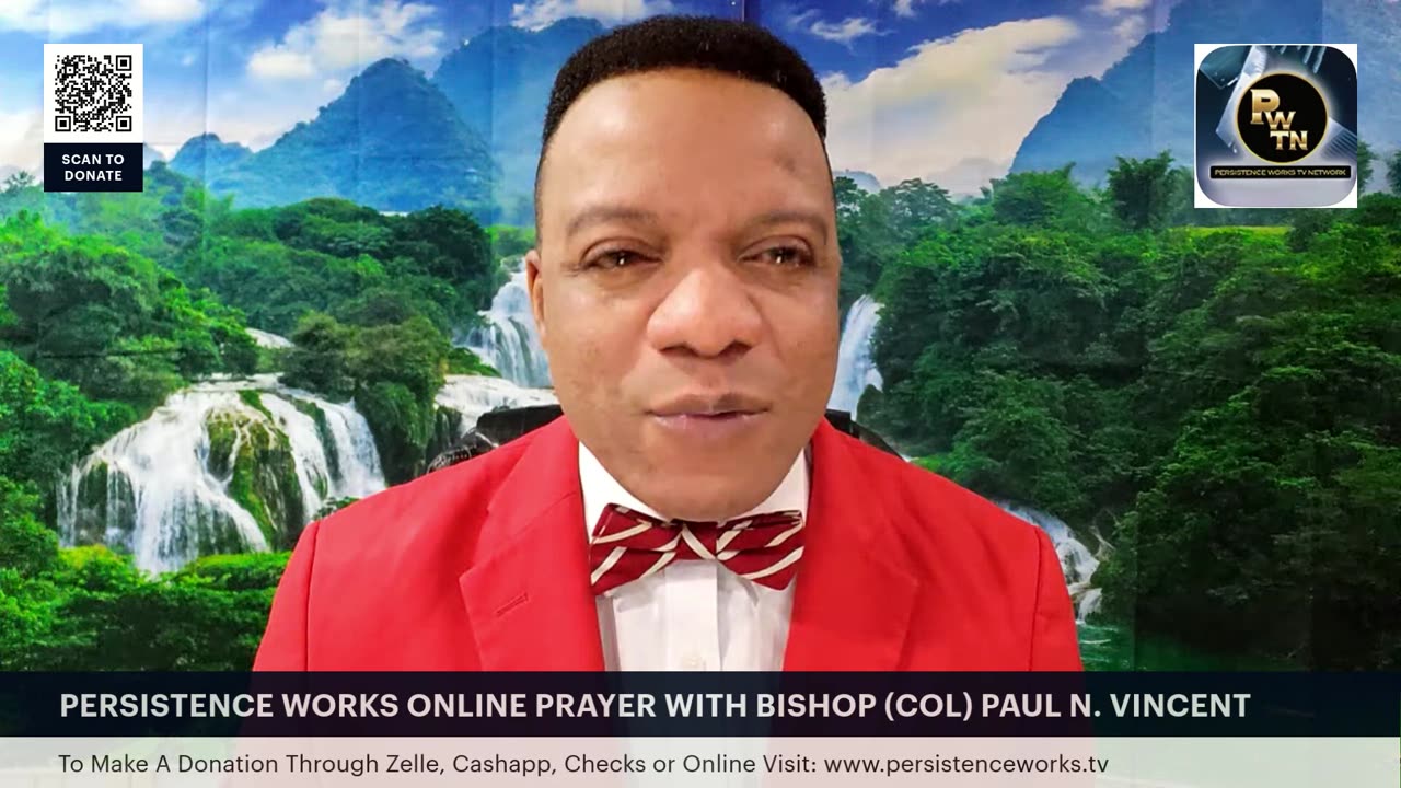 WATCH: PERSISTENCE WORKS ONLINE PRAYER