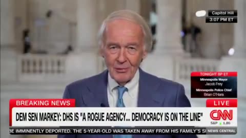 Markey compares the far-Left mob attacking law enforcement officers in Minneapolis to the Minutemen