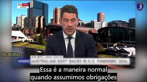 【PT】Senador australiano pede saída da OMS seguindo liderança dos EUA
