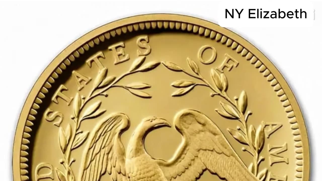 2024-W FLOWING HAIR GOLD COIN – Modern Elegance