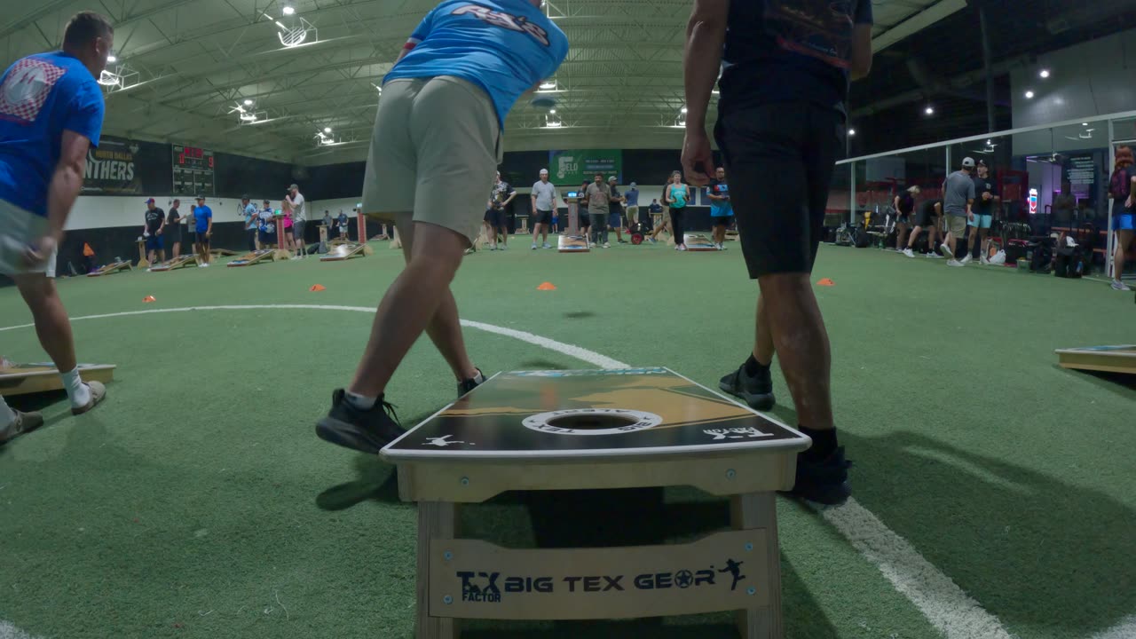 8-7-25 NTX Cornhole, TCL A league final - Match 4 Game 2