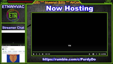 Hosting Streamers!!!