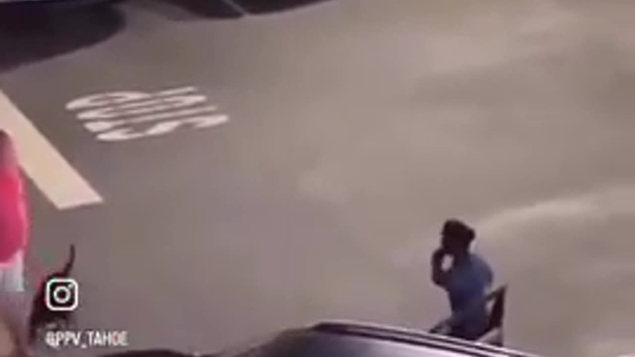 WEIRD NIGGER SHIT SHEBOON NIGGER APE CHASED BY DOGS - THEN THE NIGGER ATTACKS SOME OLD MAN